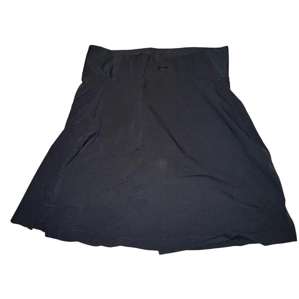 Nike Dri-FIT Black Athletic Running Skirt Womens XS Extra Small Golf Tennis